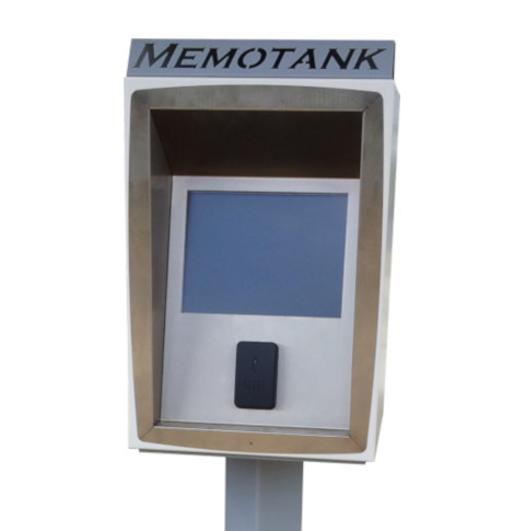 MemoTank Private outdoor payment terminal