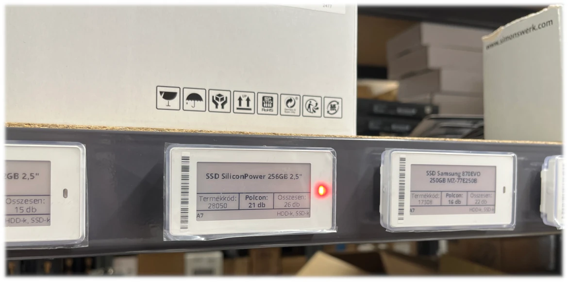 SoluM Newton Lite LED flashing