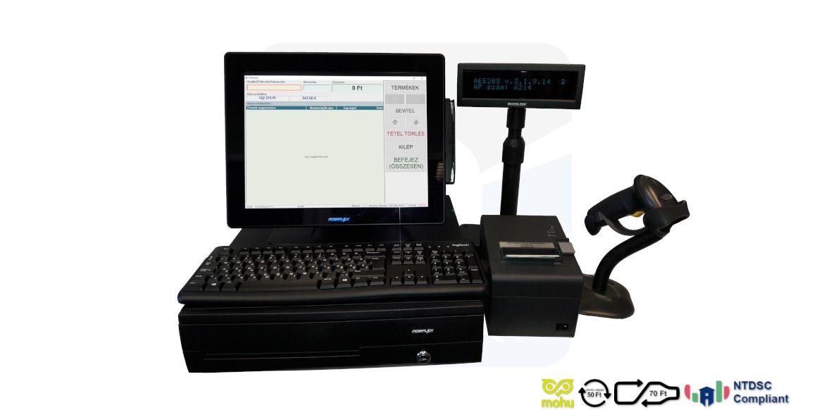TotalCash Online cash register system - DRS and NTDSC compliant